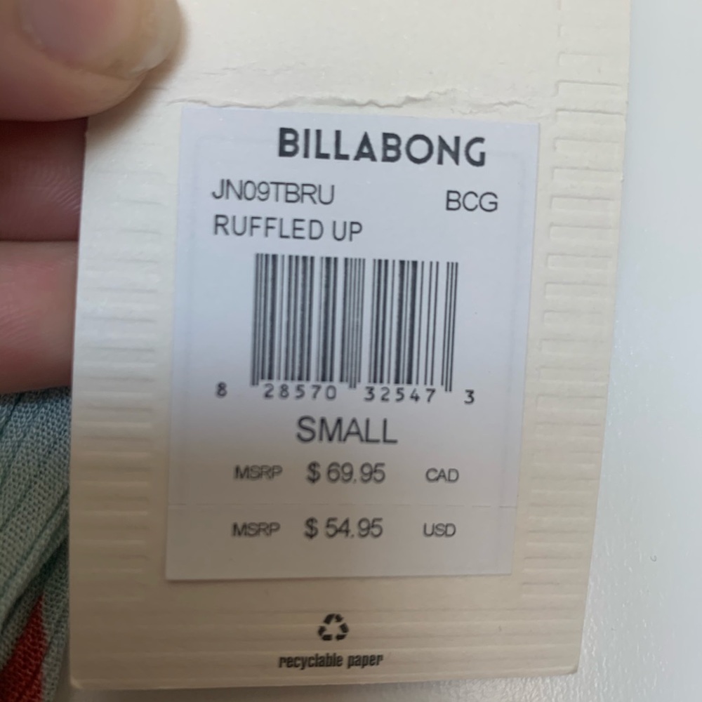 Billabong Floral Ruffled Up Romper - Picture 6 of 6